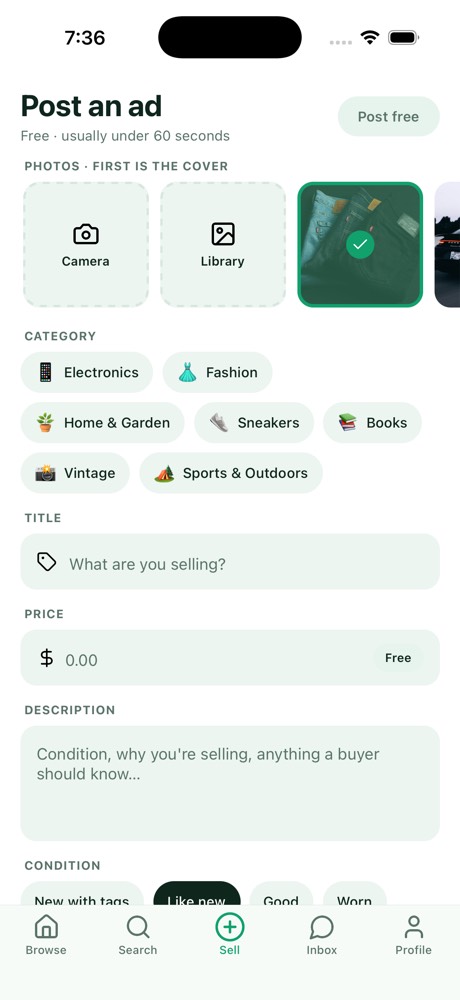 05 screenshot of All-in-One Marketplace App