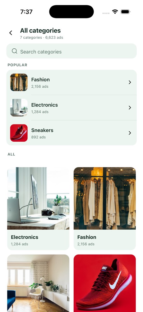 06 screenshot of All-in-One Marketplace App