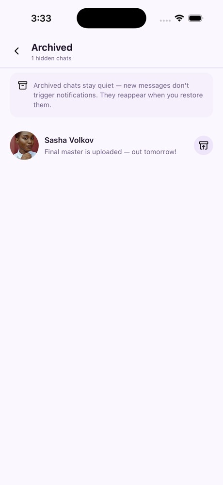 05 screenshot of Chat & Messaging App