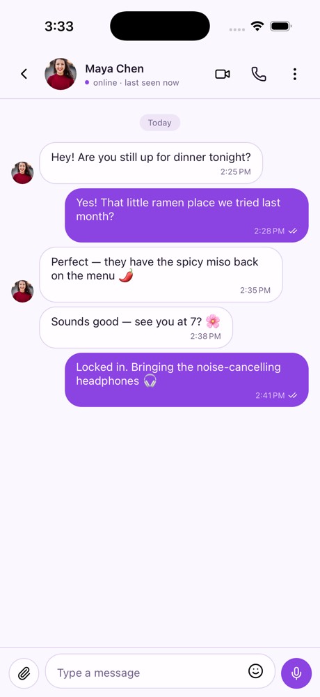 06 screenshot of Chat & Messaging App