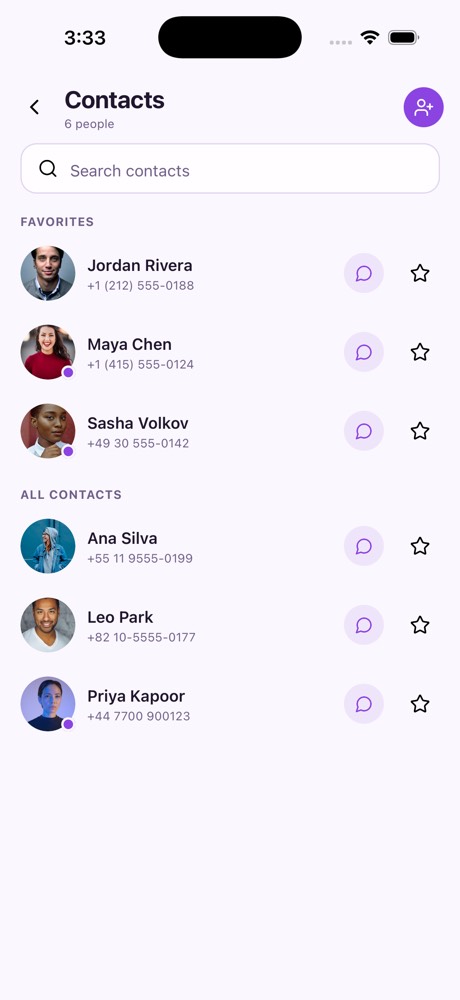 08 screenshot of Chat & Messaging App