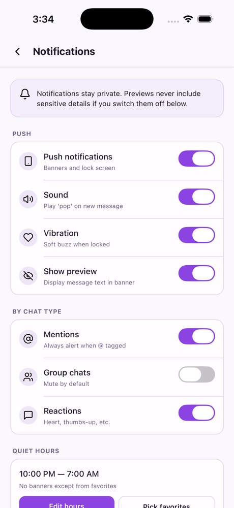 13 screenshot of Chat & Messaging App