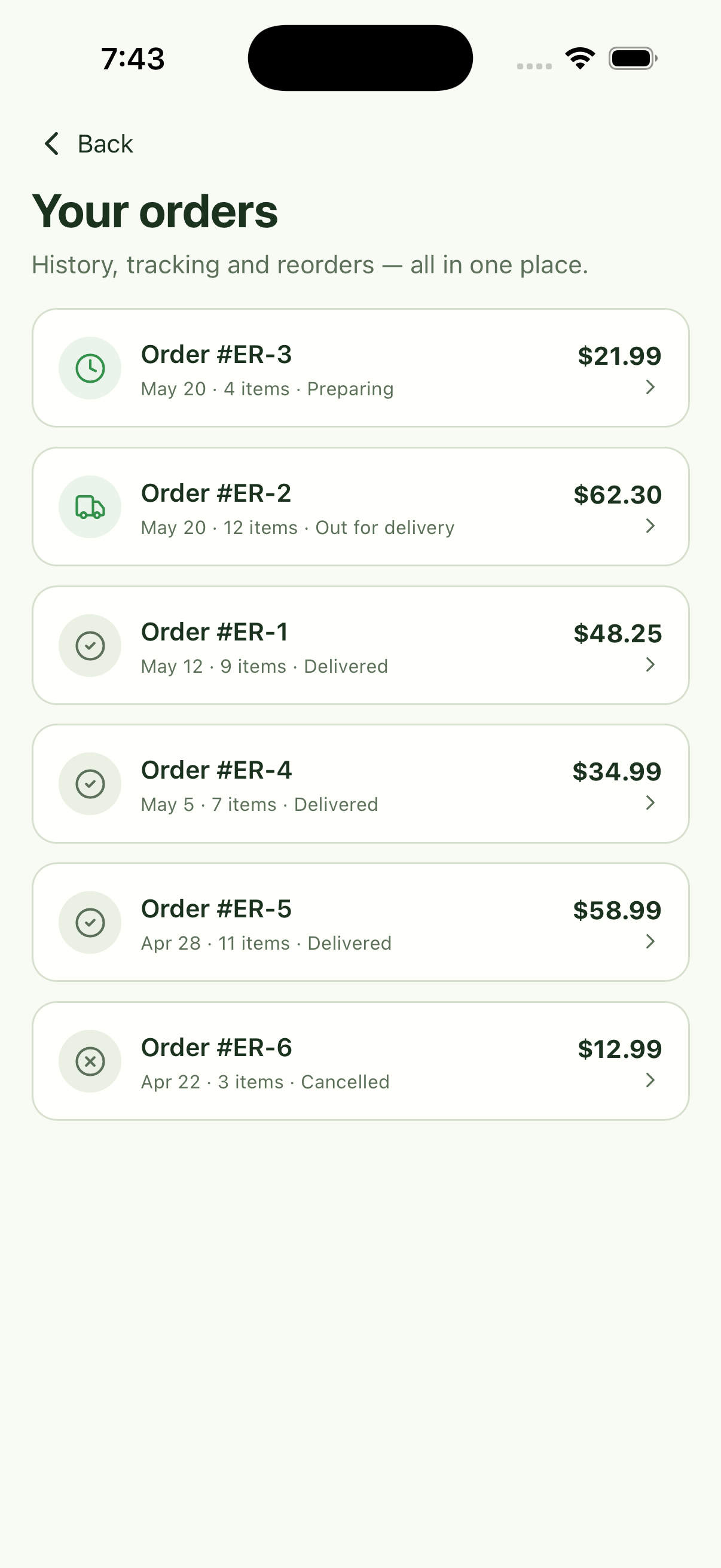 14 screenshot of Fresh Pantry — Grocery Delivery App