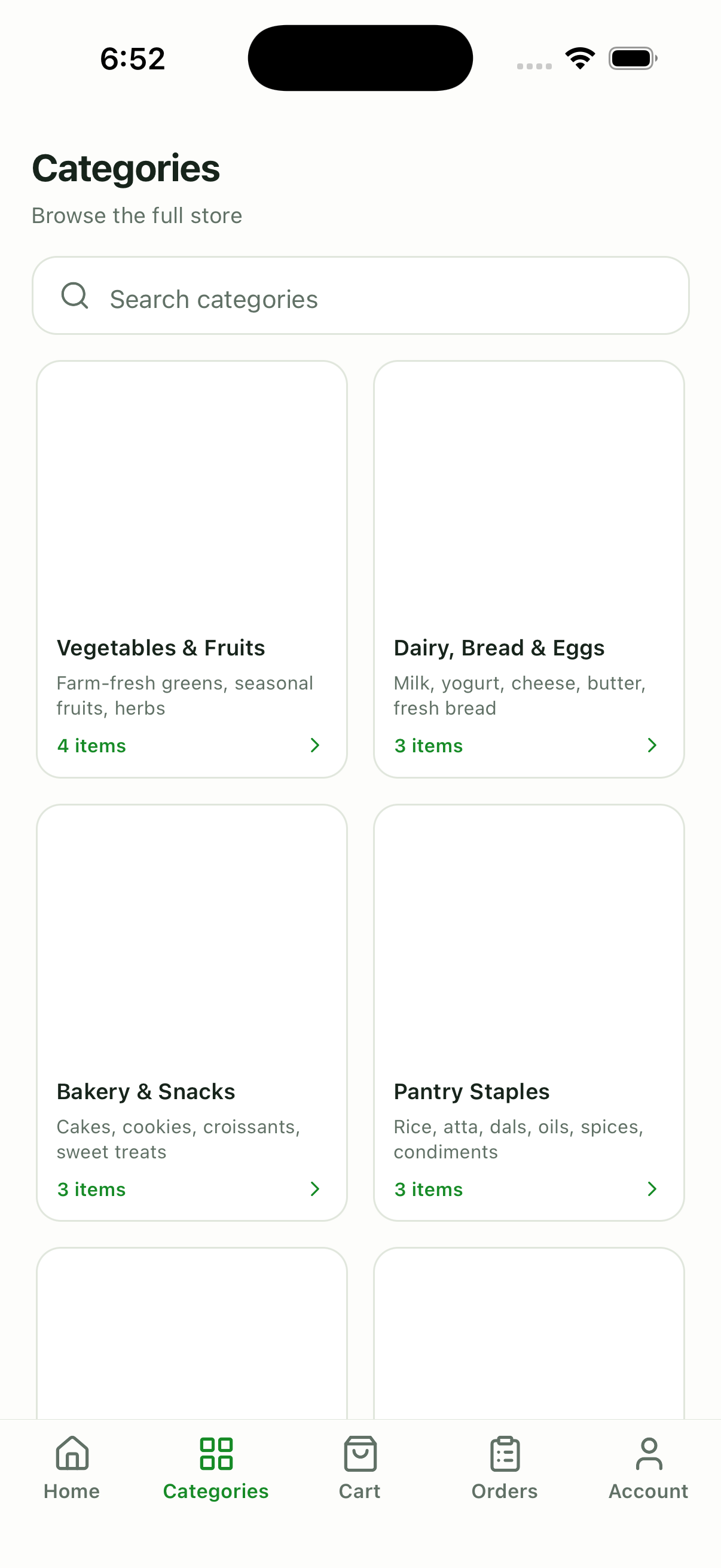 03 screenshot of shopping-app-for-clothes