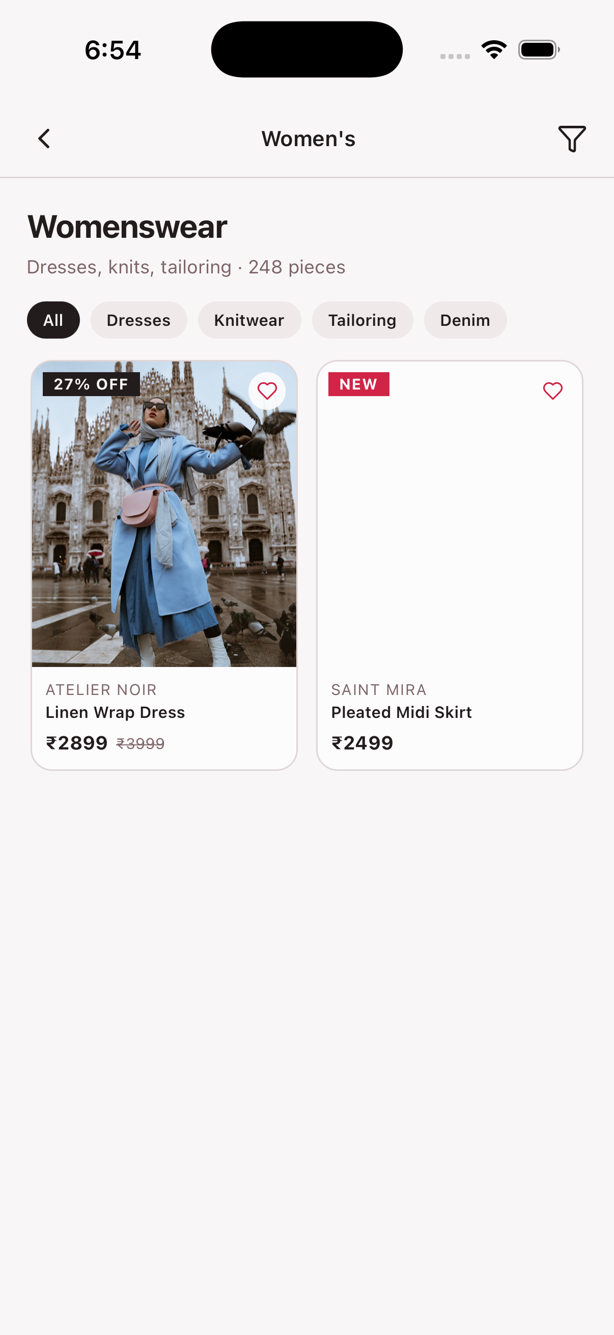 18 screenshot of shopping-app-for-clothes